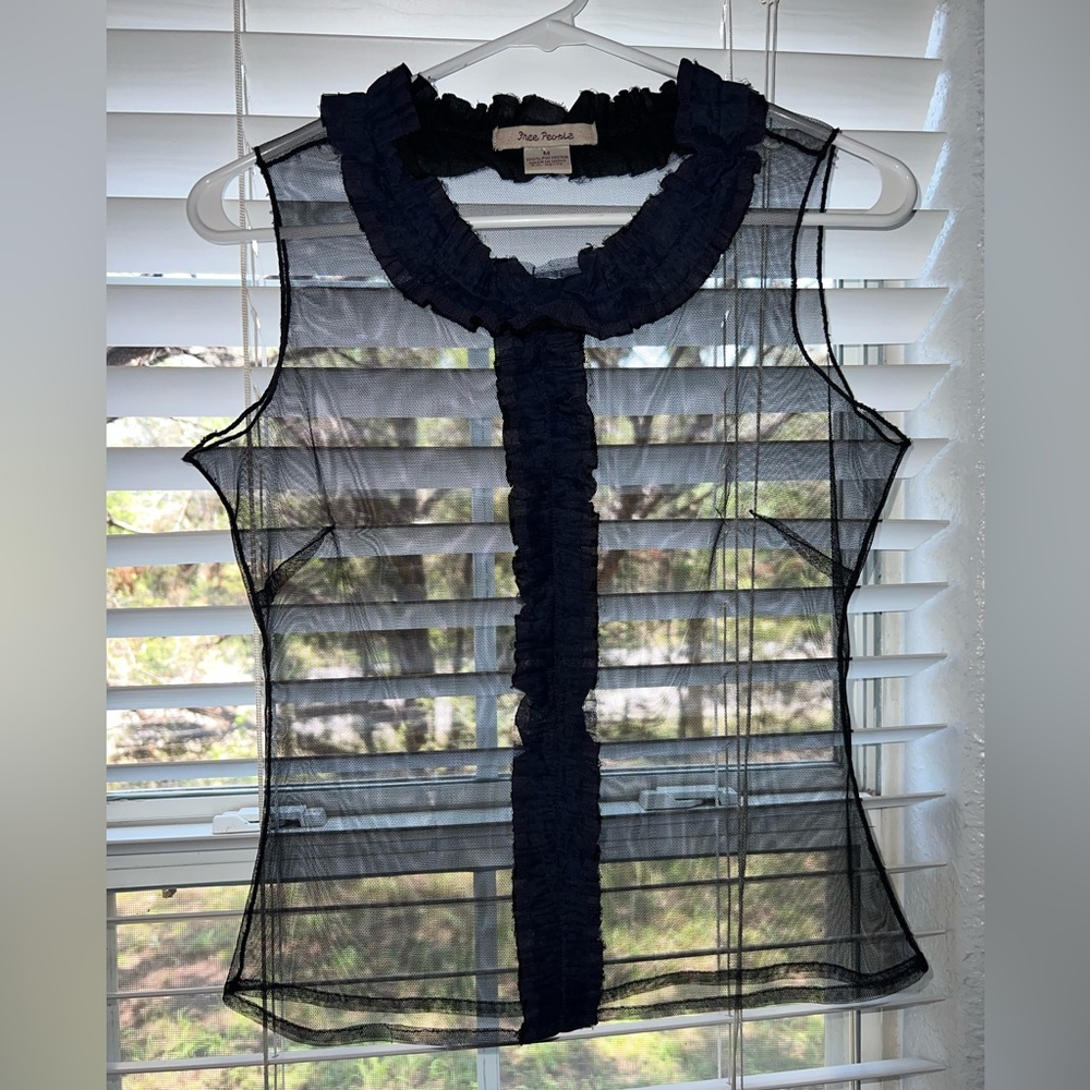 Mesh FREE PEOPLE blouse